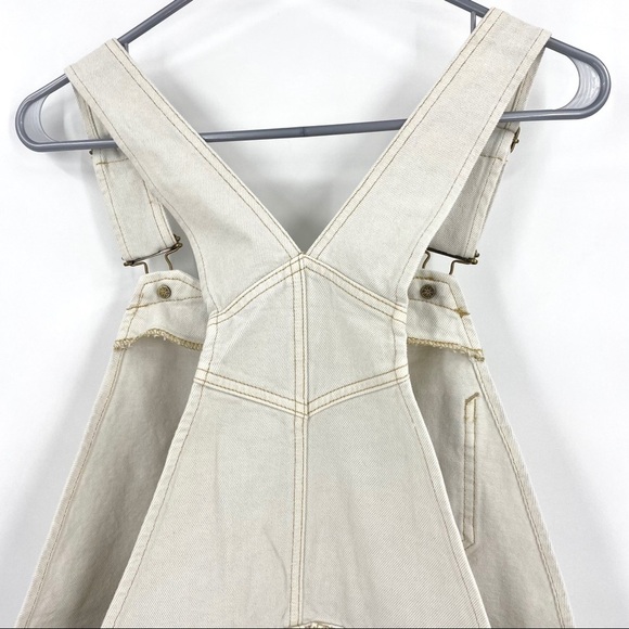 Free People Sunkissed Shortall Overalls NWT size 4 - Picture 11 of 12